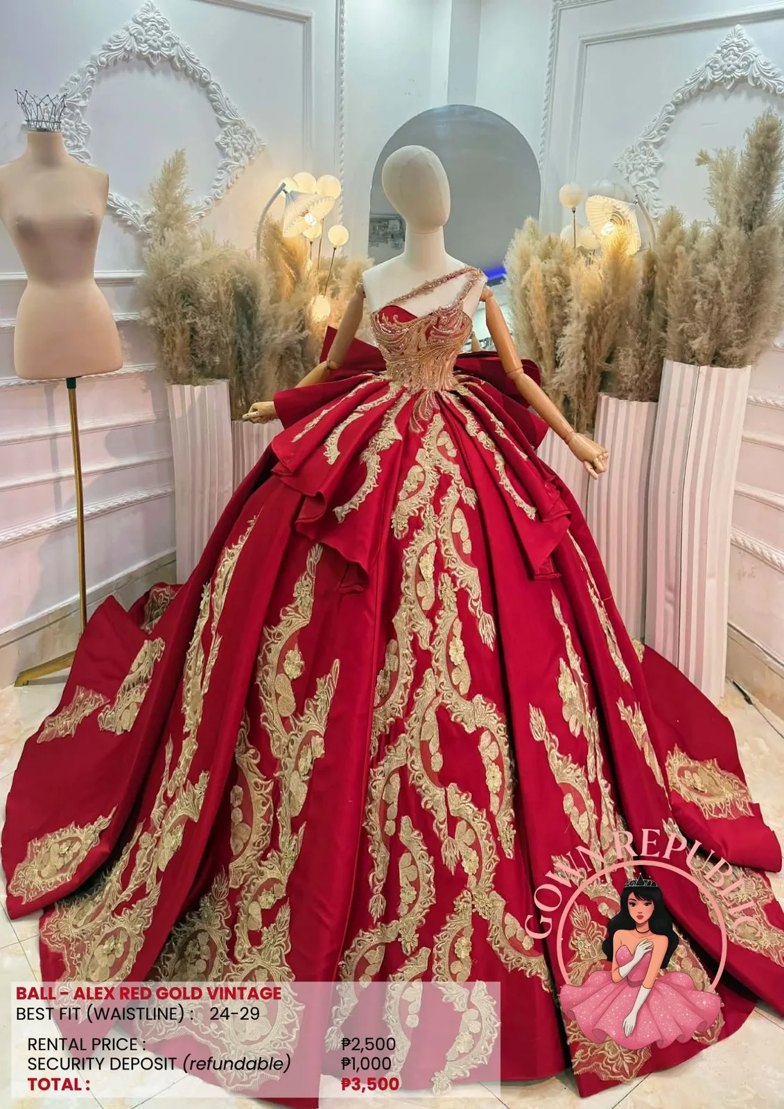 Ball Gowns: Red 212